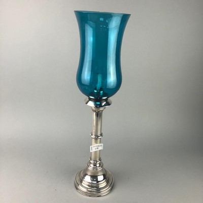 Lot 175 - A 20TH CENTURY CANDLE LAMP