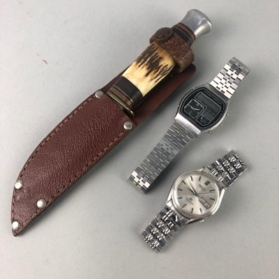 Lot 178 - A LOT OF TWO GENTLEMAN'S WRIST WATCHES