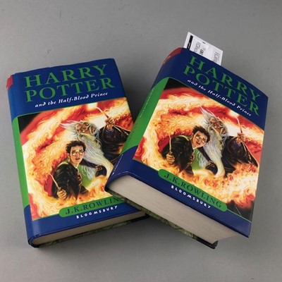 Lot 183 - A LOT OF TWO COPIES OF HARRY POTTER AND THE HALF BLOOD PRINCE
