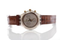 Lot 195 - EARLY SWATCH CHRONO WATCH - GOLDFINGER -...