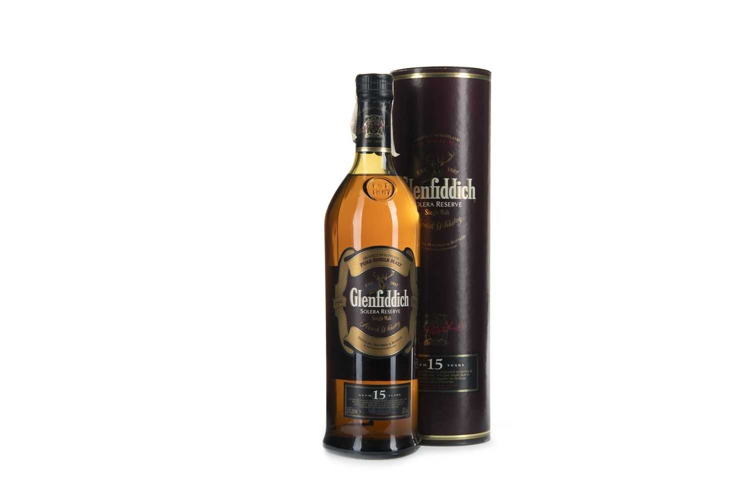 Lot 254 - GLENFIDDICH SOLORA RESERVE AGED 15 YEARS - ONE LITRE