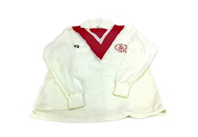 Lot 1772 - AIRDRIE F.C. INTEREST - A MATCHWORN JERSEY FROM THE SCOTTISH CUP FINAL 1975