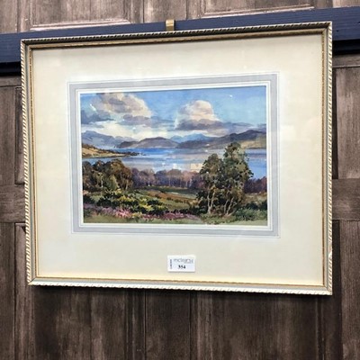 Lot 354 - THE CLYDE FROM CANADA HILL, STIRLING GILLESPIE