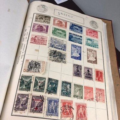 Lot 340 - A LOT OF TWO STAMP ALBUMS