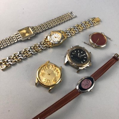 Lot 250 - A LOT OF DRESS WATCHES AND TWO MEDALS
