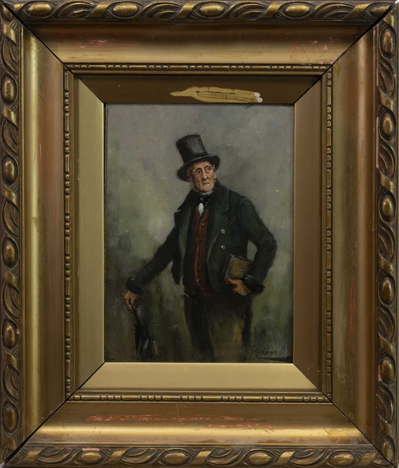 Lot 68 - PORTRAIT OF A GENTLEMAN, AN OIL BY GEORGE AIKMAN