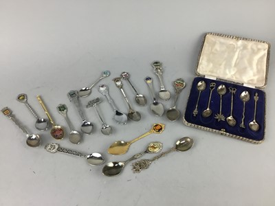 Lot 300 - A LOT OF SOUVENIR SPOONS