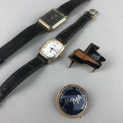 Lot 303 - A LOT OF WATCHES, CUFFLINKS, STUDS AND BADGES