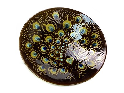 Lot 1038 - A POOLE POTTERY 'AEGEAN' CHARGER
