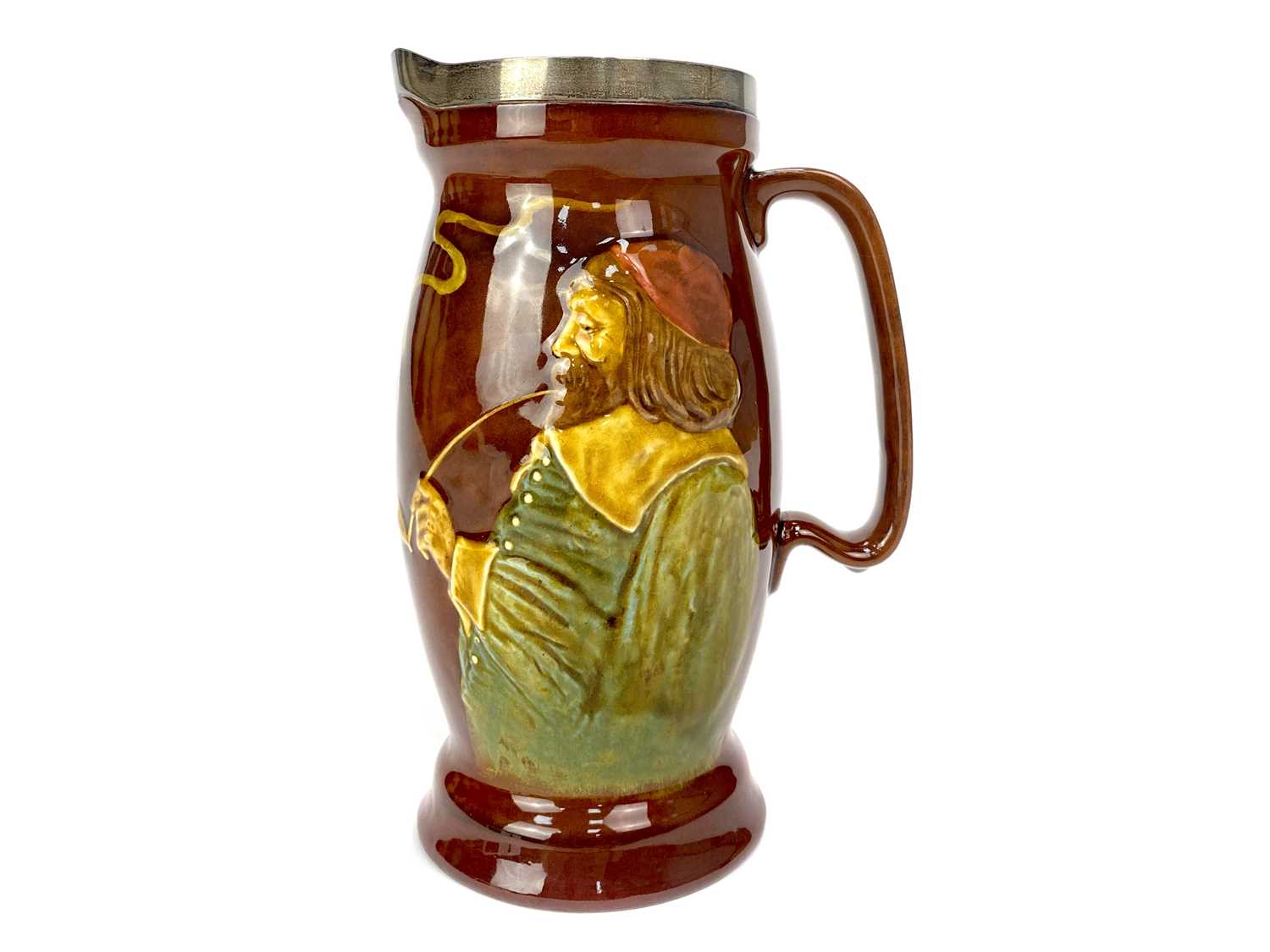 Lot 1039 - A ROYAL DOULTON KING'S WARE JUG