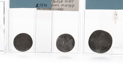 Lot 34 - THREE QUEEN ANNE (1702 - 1714) COINS