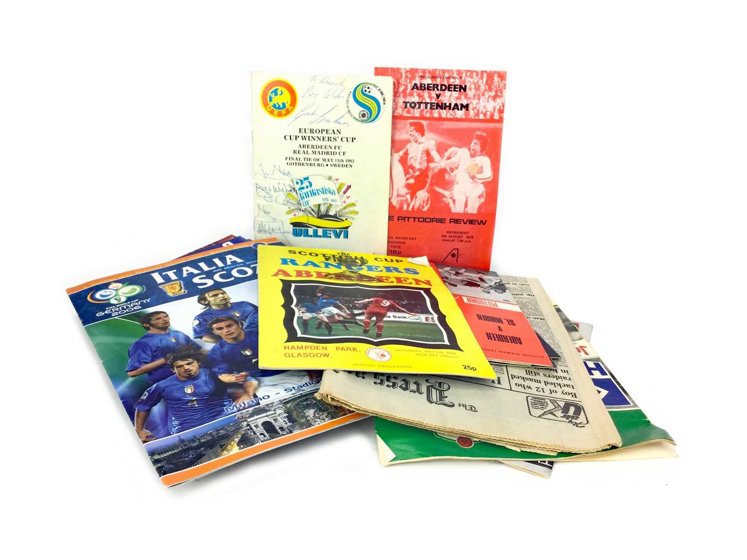 Lot 1749 - A COLLECTION OF 20TH CENTURY FOOTBALL PROGRAMMES