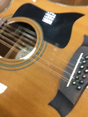 Lot 1176 - A TANGLEWOOD 12-STRING ELECTRIC-ACOUSTIC GUITAR