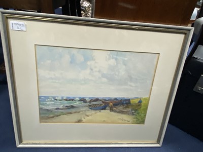 Lot 34 - A WATERCOLOUR SIGNED W. BAIRD ALONG WITH ANOTHER