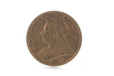 Lot 44 - A QUEEN VICTORIA (1837 - 1901) GOLD HALF SOVEREIGN DATED 1898