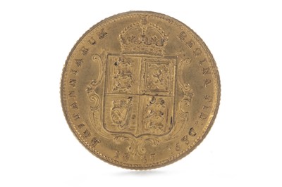 Lot 45 - A QUEEN VICTORIA (1837 - 1901) GOLD HALF SOVEREIGN DATED 1887
