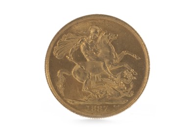 Lot 47 - A QUEEN VICTORIA (1837 - 1901) GOLD £2 TWO POUND COIN DATED 1887