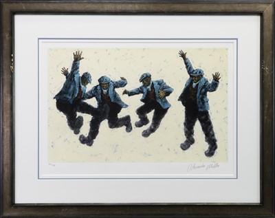 Lot 739 - TWIST AND SHOUT, A GICLEE BY ALEXANDER MILLAR