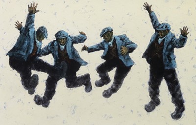 Lot 739 - TWIST AND SHOUT, A GICLEE BY ALEXANDER MILLAR