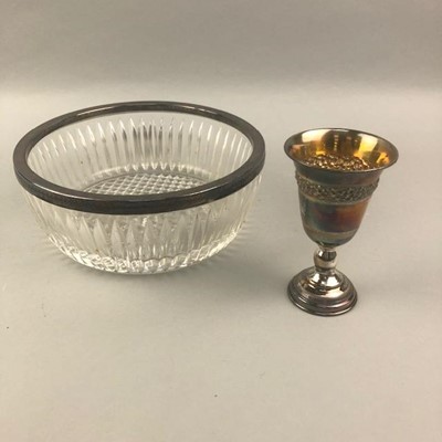Lot 81 - A LOT OF SILVER PLATE AND OTHER OBJECTS