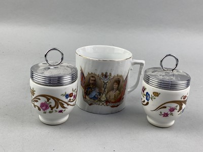 Lot 114 - A LOT OF COMMEMORATIVE CUPS AND MUGS