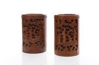 Lot 870 - PAIR OF EARLY/MID 20TH CENTURY JAPANESE CARVED...