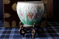 Lot 872 - LARGE EARLY 20TH CENTURY CHINESE JARDINERE ON...