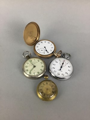 Lot 196 - A LOT OF FOUR POCKET WATCHES