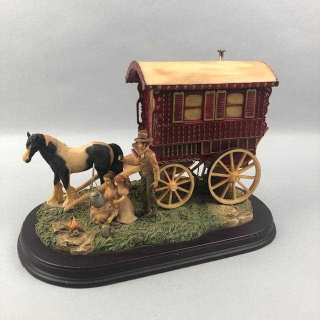 Lot 201 - THE LEONARDO COLLECTION FIGURE GROUP