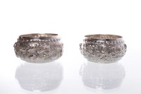 Lot 875 - TWO LATE 19TH/EARLY 20TH CENTURY INDIAN SILVER...