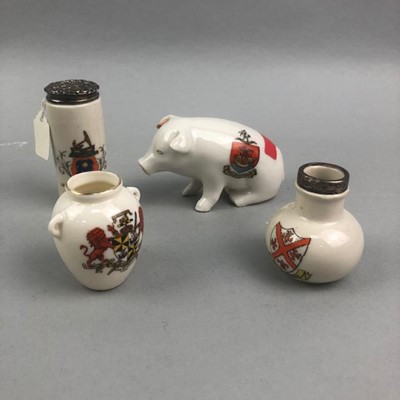 Lot 230 - A COLLECTION OF CRESTED WARE