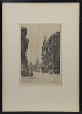 Lot 418 - MERCHANT'S HOUSE, GLASGOW, AN ETCHING BY APPLEBY