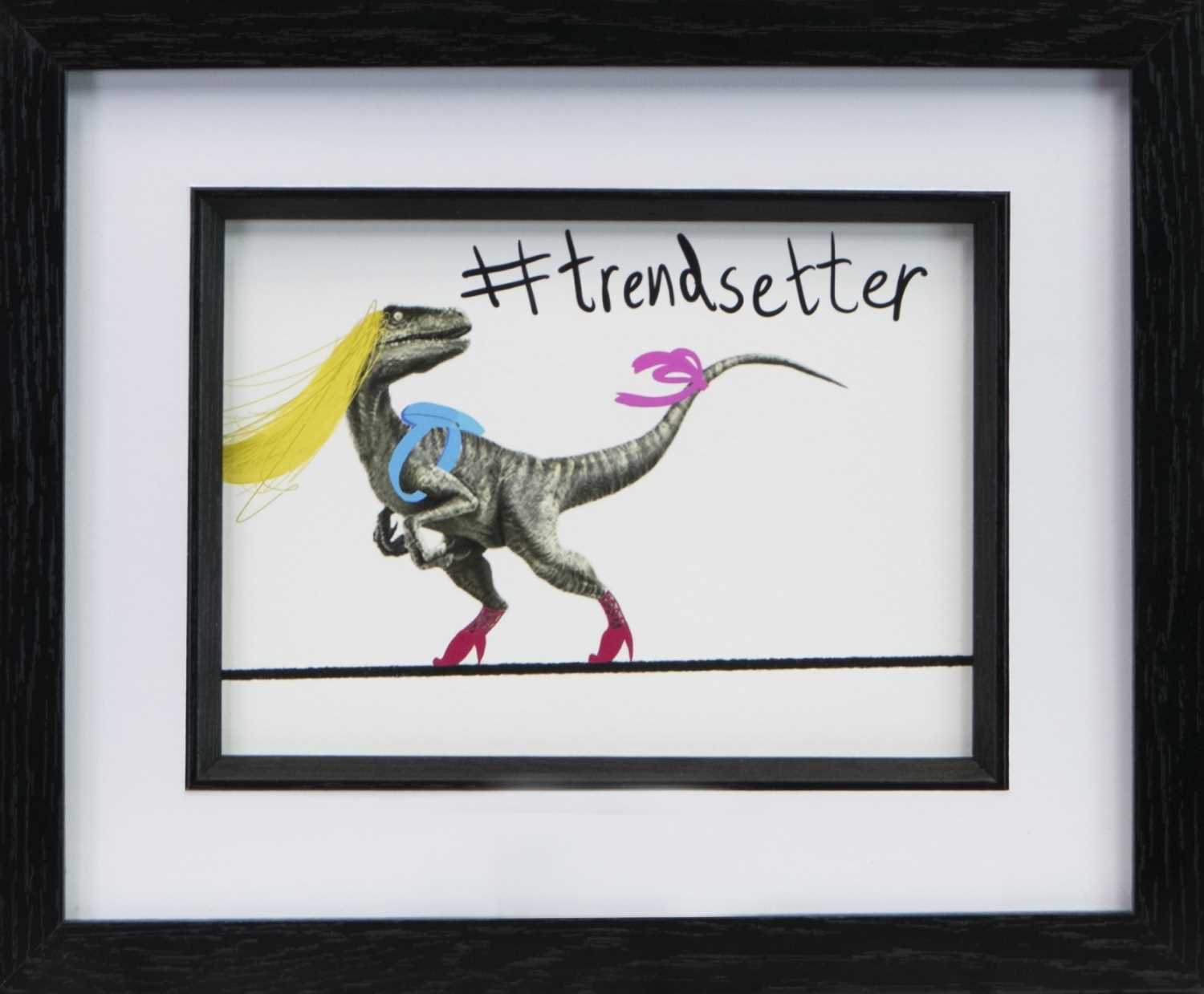Lot 681 - TRENDSETTER, A GICLEE PRINT BY IRIS RYAN