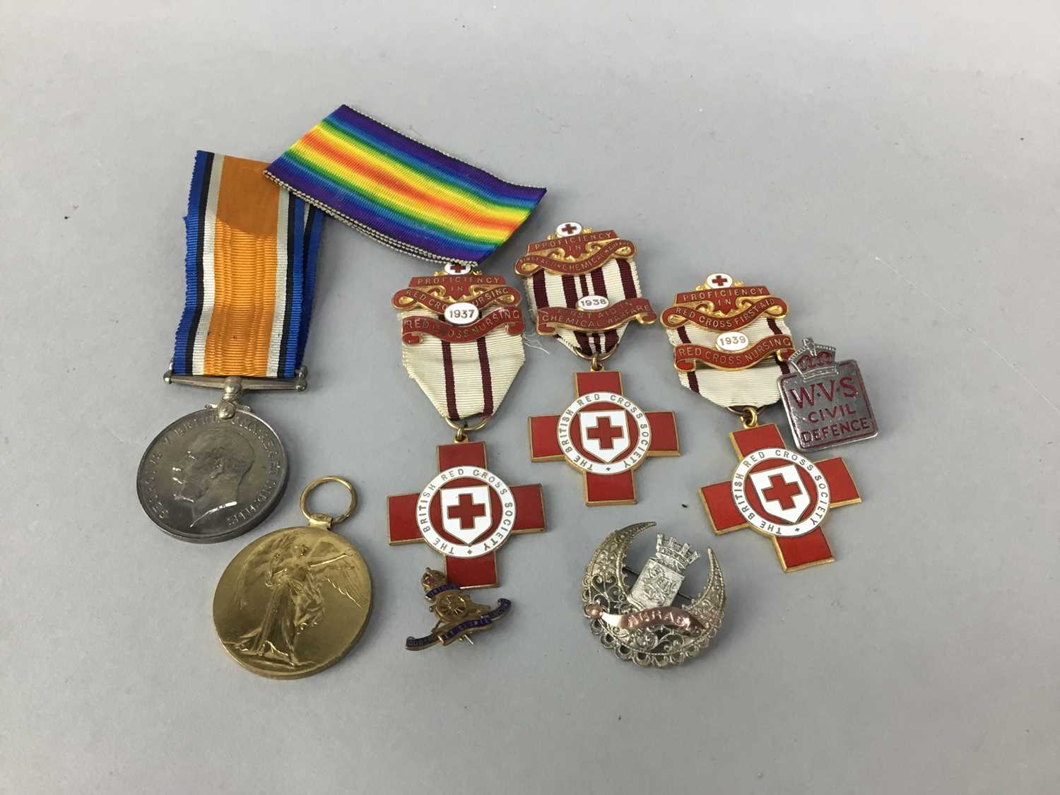 Lot 20 - A COLLECTION OF MILITARY MEDALS