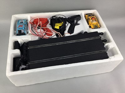 Lot 322 - A SCALETRIX SET ALONG WITH MARBLES