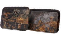 Lot 898 - TWO EARLY 20TH CENTURY JAPANESE LACQUERED...