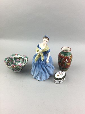 Lot 330 - A ROYAL DOULTON FIGURE OF ADRIENNE AND OTHER ITEMS