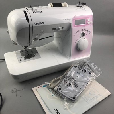 Lot 350 - A BROTHER SEWING MACHINE