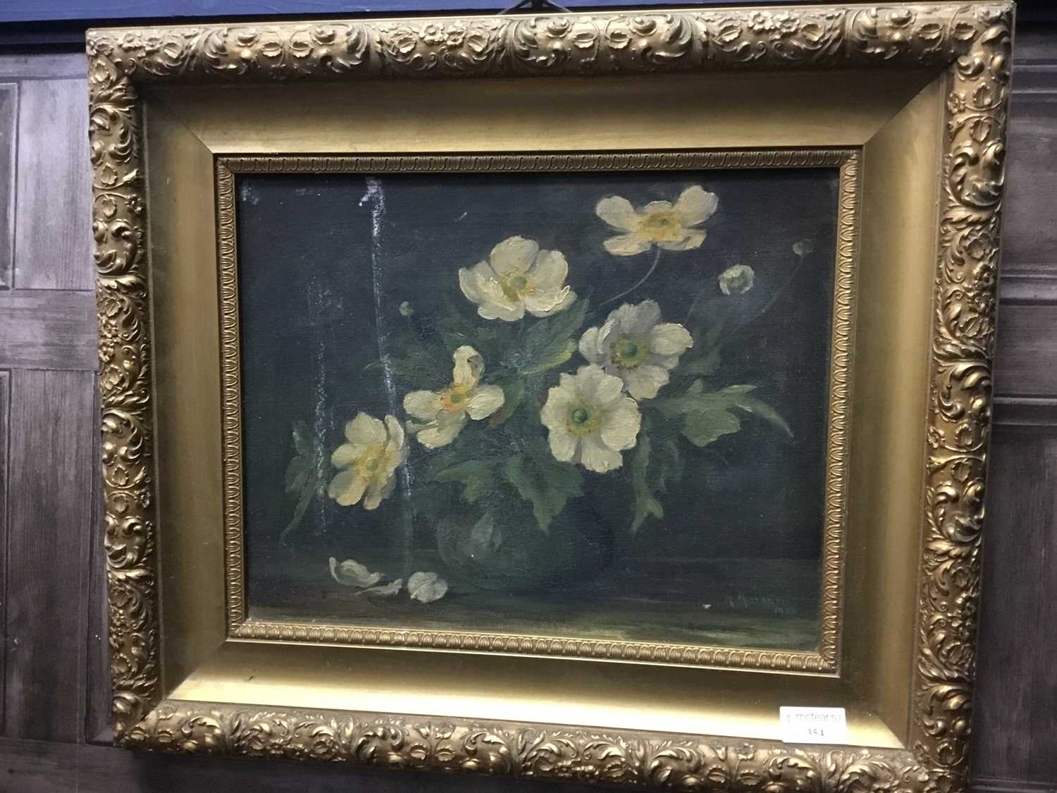 Lot 354 - STILL LIFE OF FLOWERS, BY A HOWARTH