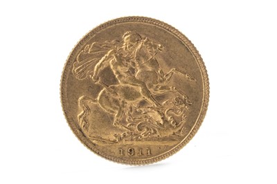 Lot 69 - A GEORGE V (1910 - 1936) GOLD SOVEREIGN DATED 1911