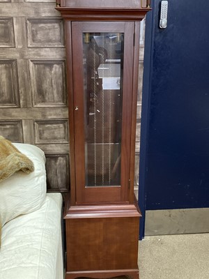 Lot 360 - A REPRODUCTION LONGCASE CLOCK