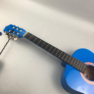 Lot 366 - A LAUREN SIX STRING ACOUSTIC GUITAR