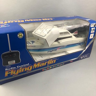 Lot 368 - A RADIO CONTROLLED FLYING MARLIN BOAT