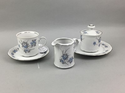 Lot 457 - A GERMAN TEA AND DINNER SERVICE
