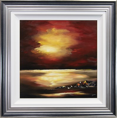 Lot 764 - RUSSET BEACH, AN OIL BY LILLIAS BLACKIE