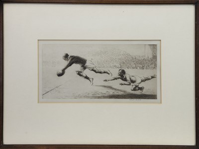 Lot 443 - TRY, AN ETCHING BY WILLIAM DOUGLAS MACLEOD