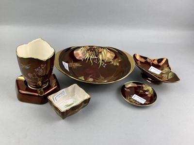 Lot 467 - A LOT OF CARLTON WARE 'ROUGE ROYALE' CERAMICS