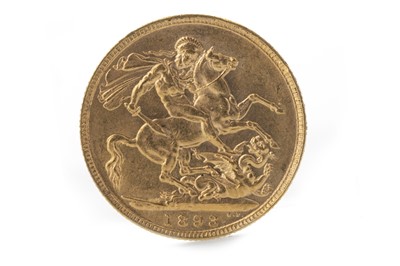 Lot 77 - A QUEEN VICTORIA (1837 - 1901) GOLD SOVEREIGN DATED 1893