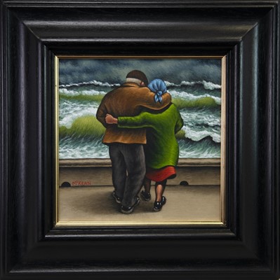 Lot 804 - YOU ARE MY HARBOUR IN THIS TEMPEST, AN OIL BY GRAHAM MCKEAN