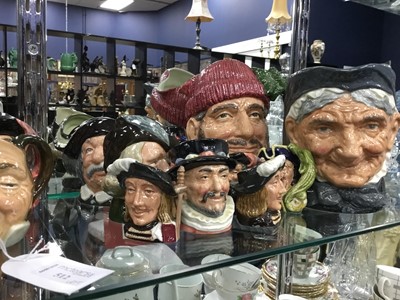 Lot 512 - A COLLECTION OF TOBY JUGS